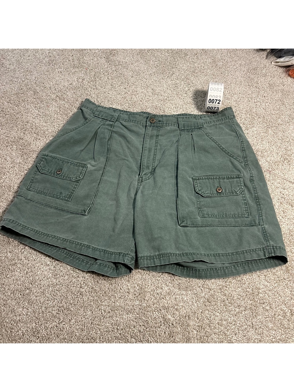 Cabela's green cargo shorts
